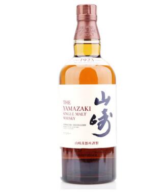 洋酒批发 三得利山崎1923单一麦芽威士忌 日本酒类株式会社原装