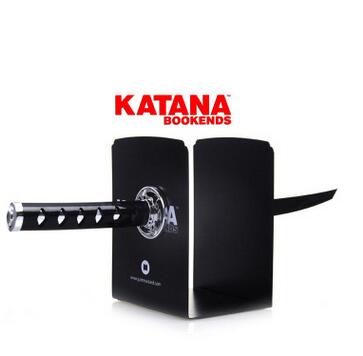 Katana Bookends日本武士刀书挡 刀剑磁力书挡书立图2