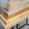 厂供 原木大板 餐桌办公桌吧台搁板实木桌面 松木 颜色尺寸可定制