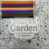 秘密花园 Secret Garden 英文版填色本涂色本儿童礼物