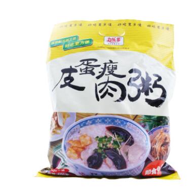 力乐多600g皮蛋瘦肉粥无糖食品速食方便粥营养代餐即食木糖醇早餐图3