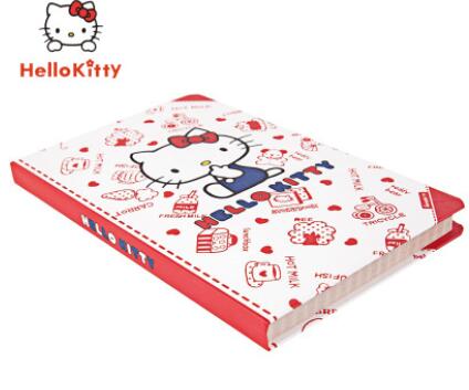 kitty儿童记事本可爱卡通韩版笔记本凯蒂猫日记本KT硬面本
