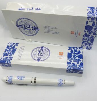 新品特价青花瓷签字笔 青花仿瓷笔 祥龙青花瓷 陶瓷批发 热卖爆版