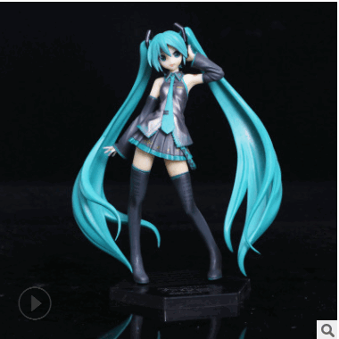 米芬工艺 初音未来手办 校服初音 睁眼 盒装动漫手办周边模型图3