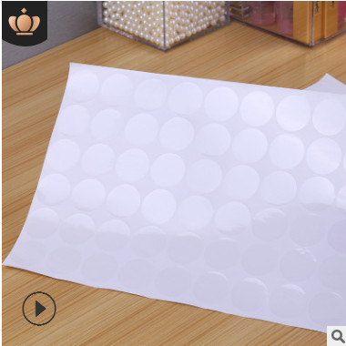 透明封口贴PET不干胶环保圆形长条椭圆可定制封口标签贴透明贴图2