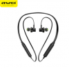 AWEI用维G20BL挂脖式磁吸运动蓝牙耳机4.2双动圈无线耳机