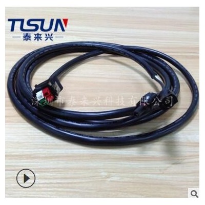 防水阻燃环保电源线 SJTW 美标美规线材加工定制 2*12AWG