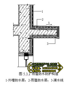 阴阳角滴水线施工图