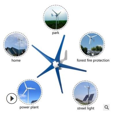 乃尔风电S3型100W风力发电机 路灯用小型风力发电机图2