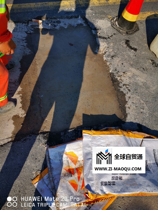道路抢修材料快硬水泥施工流程