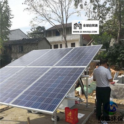 太阳能污水处理设备    明基环保微动力太阳能污水处理设备质量放心